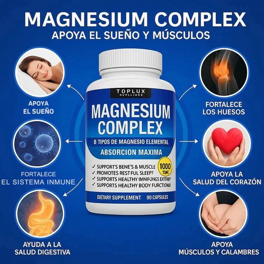 Magnesium Complex ORIGINAL 8 formas de magnesio